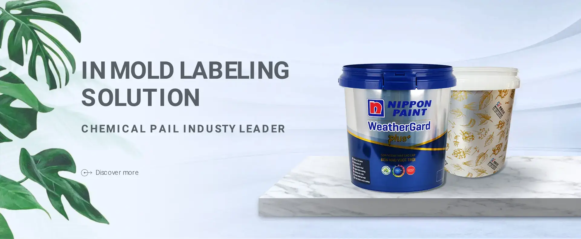 In mold labeling solution