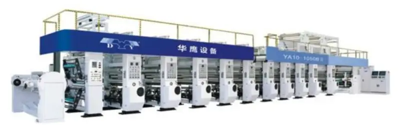 9 Colors Gravure Printing Machine