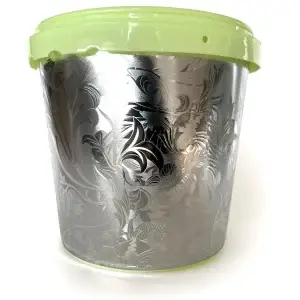 Metallic Embossed In Mold Labeling (IML) For Container And Pail Industry