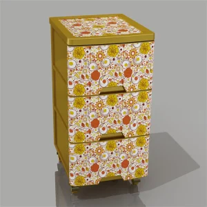 Glossy in mold label for interior furniture industry