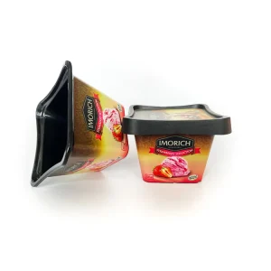 Injection orange peel In mold labeling