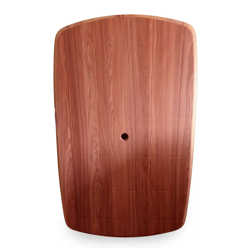 Wood grain effect In mold labeling (IML) for outdoor furniture industry